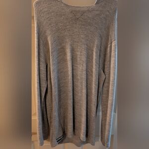 PAKA Alpaca Wool Blend Grey Hoodie